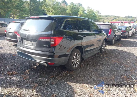 2020 Honda Pilot Awd Ex из США, поврежденный, VIN 5FNYF6H38LB054994